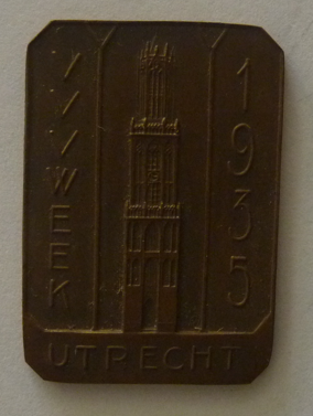 Plaquette VVV week te Utrecht 1935