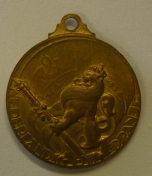 Draagpenning 25ste verjaardag Prinses Juliana 1934