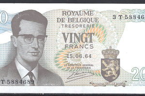 20 Francs 15-6-1964  P 138-3  aUNC