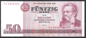 50 Mark 1971  P 30-b  ZFR