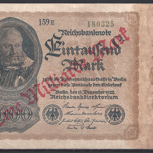 Ein Millionen Mark 1923 P 113-b2 UNC-