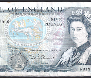 5 Pounds 1980-84 P 378-c ZFR-