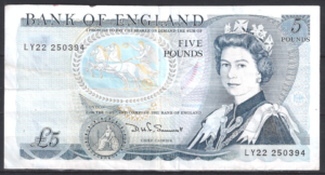 5 Pounds 1980-84  P 378-c  ZFR