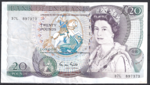 20 Pounds 1990  P 380-e  ZFR