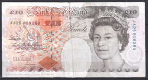 10 Pounds 1993  P 386-a  ZFR