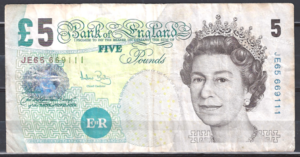 5 Pounds 2002  P 391-c  FR/ZFR