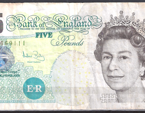5 Pounds 2002 P 391-c FR/ZFR