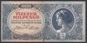 10.000 Pengo 29-4-1946  P 126  ZFR