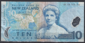 10 Dollars 1999  P 186-a  ZFR