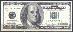 100 Dollars 1996  P 503-b2  PR/XF+