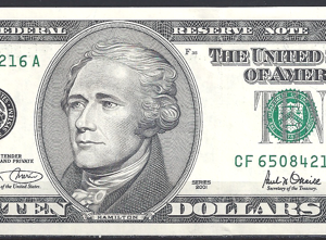 10 Dollars 2001  P 511-F6  aUNC