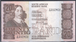 20 Rand 1984-93 P 121-c Replacement UNC