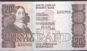 20 Rand 1984-93 P 121-c Replacement UNC