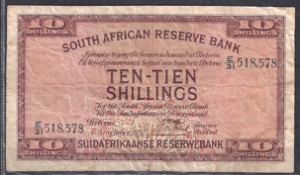 10 Shillings 4-11-1937  P 82-d  ZFR-