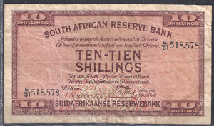10 Shillings 4-11-1937  P 82-d  ZFR-