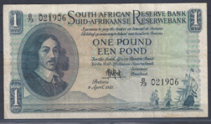One Pound 9-4-1951  P 92-c  PR/XF-