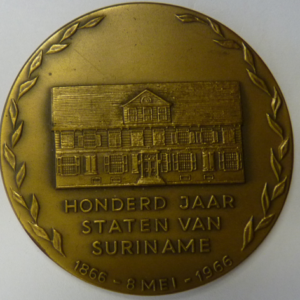 100 jaar Staten van Suriname 1866-1966