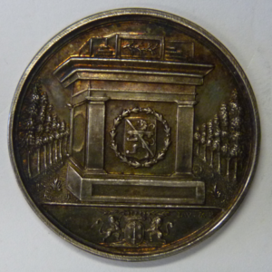 400 jaar uitvinding van de boekdrukkunst, Haarlem 1823  Silver