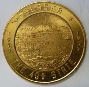 Alaska, the 49th State, USA 1959