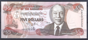 5 Dollars 2001  P 63-b  UNC