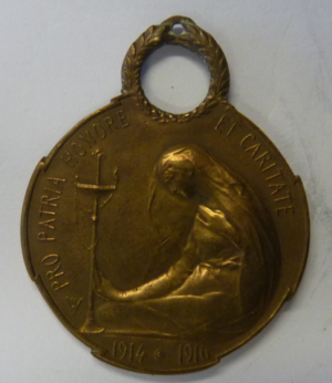 Belgium medal de la Reine Elisabeth, WO I ± 1916