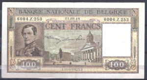 100 Francs 21-9-1948  P 126-2  PR/XF