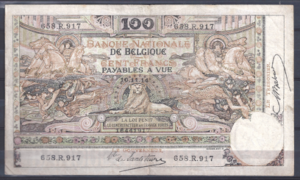 100 Francs 10-11-1914  P 71-2  ZFR-