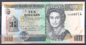 10 Dollars 1-1-2001  P 62-b  UNC