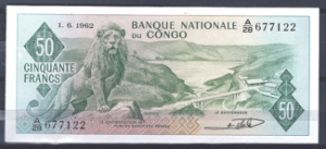 50 Francs 1-6-1962  P 5-a  aUNC