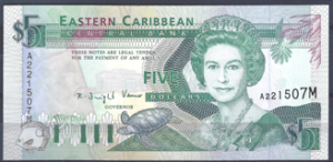 5 Dollars 1994  P 31-M  Montserrat  UNC