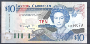 10 Dollars 1994  P 32-A  Antigua  UNC