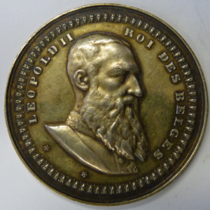 Medaillon Exposition Internationale des Bruxxelles 1900