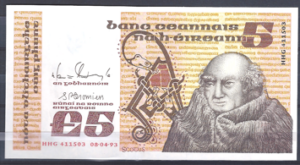 5 Pounds 8-4-1993  P 71-e  UNC