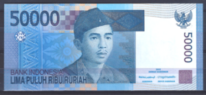 50.000 Rupiah 2005  P 145-a  UNC