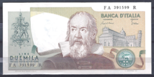 2.000 Lire 10-9-1973  P 103-a  UNC