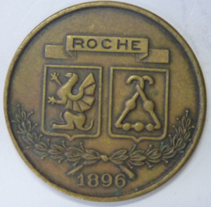 Roche medal, Socrates, Astronomo, France 1896