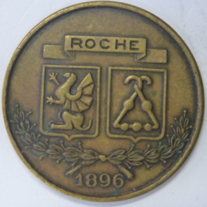 Roche medal, Socrates, Astronomo, France 1896