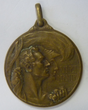 Medal Touring Club Italiano Medaglia 1922