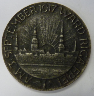 Medal Latvia, Ward Riga Frei 1917