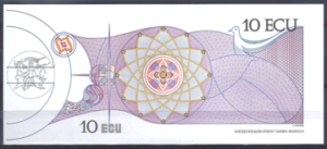 10 Ecu 1992 The Savings Bank of Europe  UNC