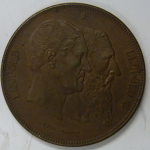 Medal 50-jarig Jubileum Belgische Onafhankelijkheid 1830-1880