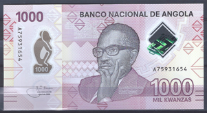 1.000 Kwanzas 2020  P W162-a  UNC