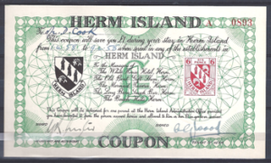 Herm Island 1 Pound 1956-1958  UNC