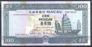 100 Patacas 8-7-2003  P 78-a  UNC