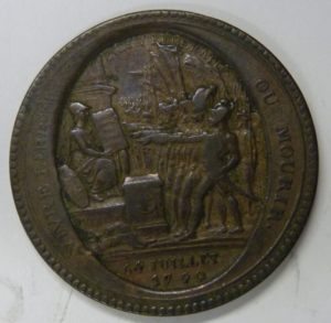 Medal de Revolution, France 1792