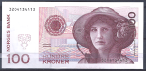 100 Kroner 1997  P 47-a2  UNC