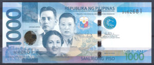1.000 Piso 2010  P 211-a  UNC