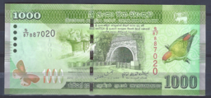 1.000 Rupees 1-1-2010  P 127-a  UNC