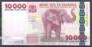 10.000 Shilingi 2003  P 39  UNC