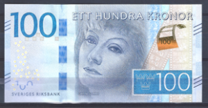 100 Kronor 2016  P 71-c  UNC-